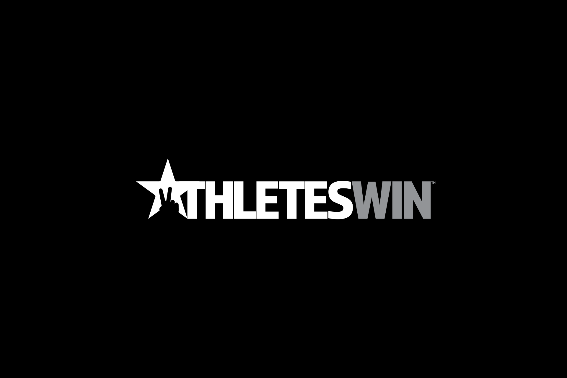 Athletes Win Logo Panel KO